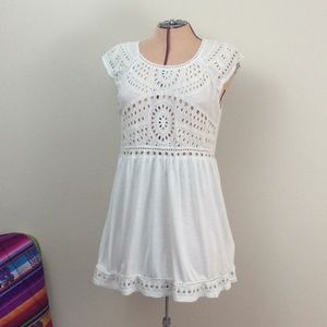 Willow & Clay white blouse